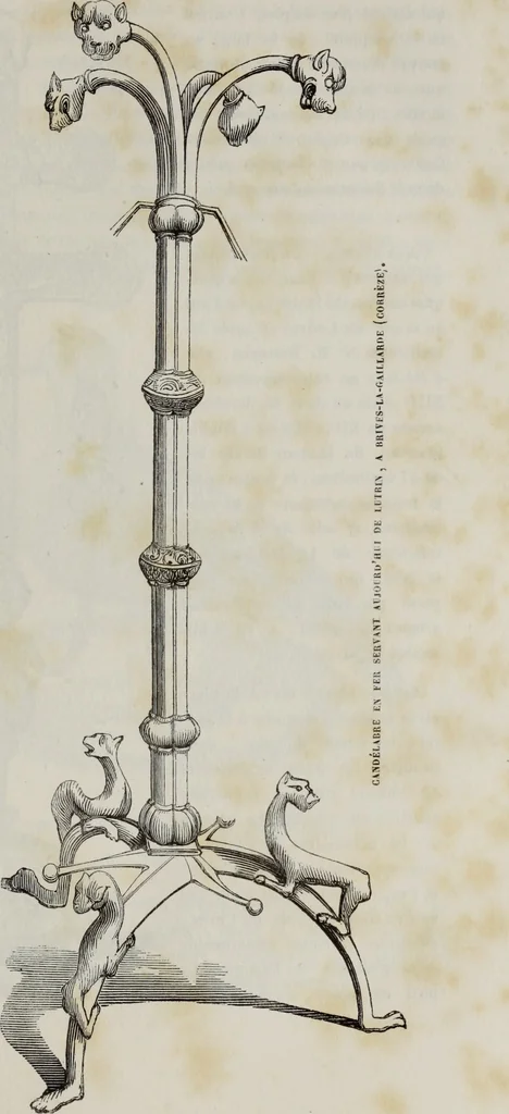 An illustration from Abecedaire ou rudiment d'archelogie : architecture religieuse ..., 1867, leaf 586