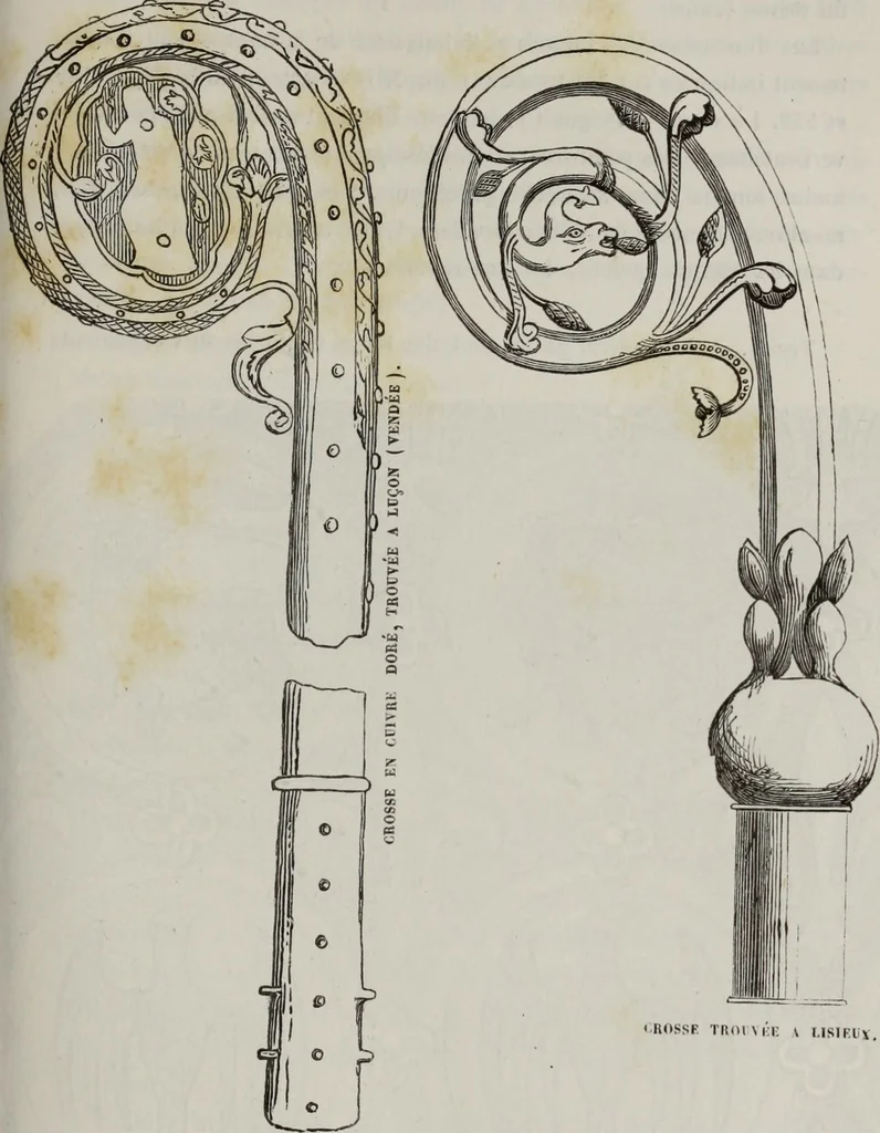 An illustration from Abecedaire ou rudiment d'archelogie : architecture religieuse ..., 1867, leaf 592