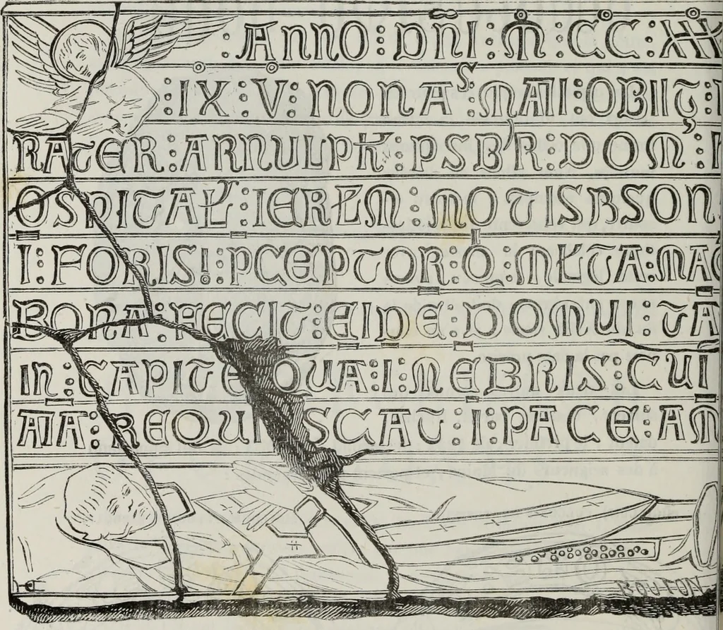 An illustration from Abecedaire ou rudiment d'archelogie : architecture religieuse ..., 1867, leaf 601