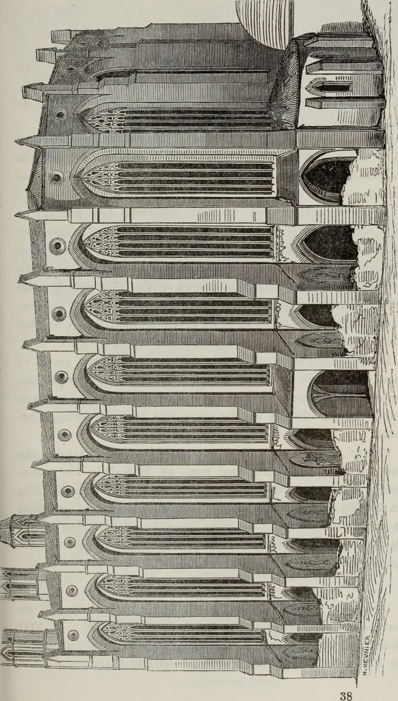 An illustration from Abecedaire ou rudiment d'archelogie : architecture religieuse ..., 1867, leaf 608