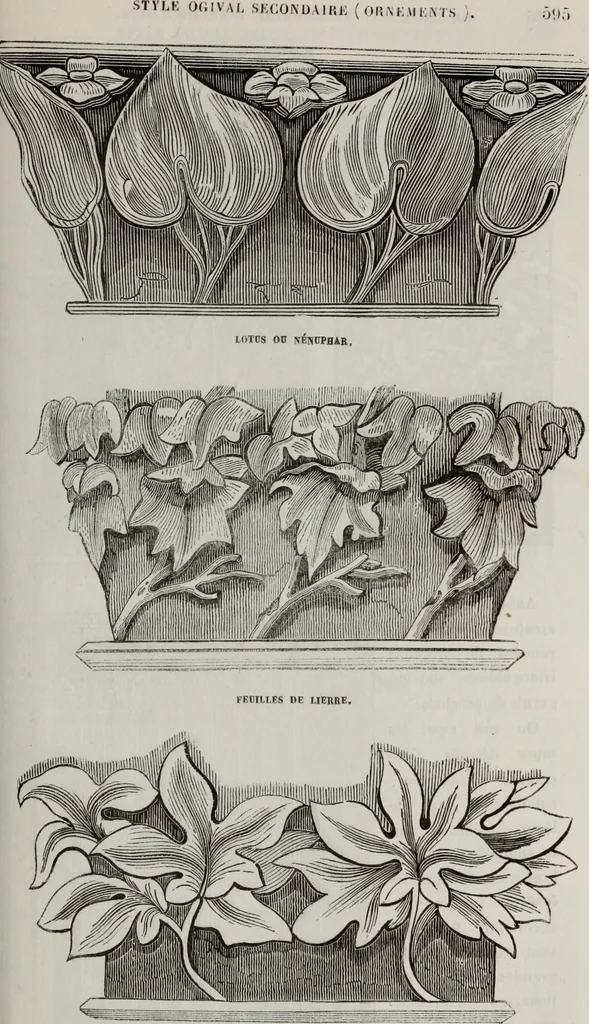 An illustration from Abecedaire ou rudiment d'archelogie : architecture religieuse ..., 1867, leaf 610