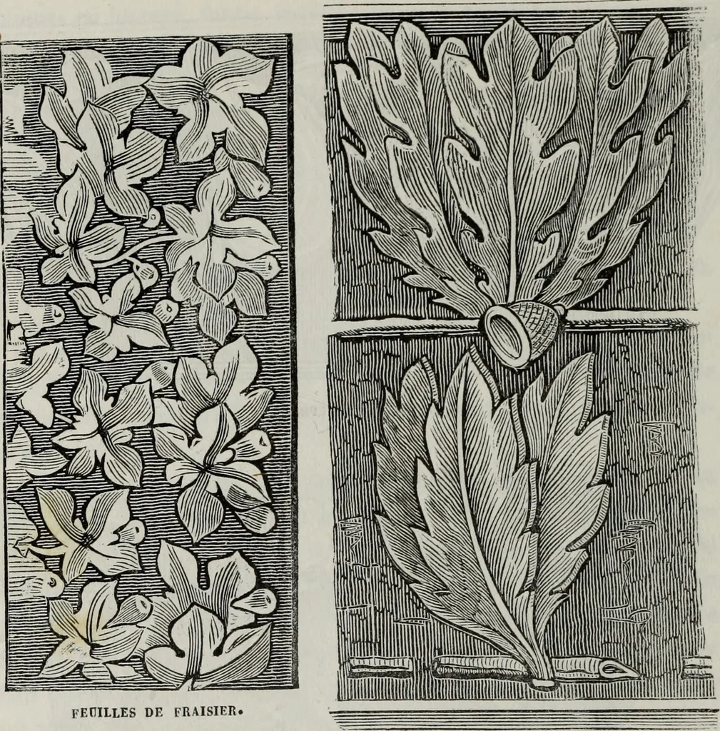 An illustration from Abecedaire ou rudiment d'archelogie : architecture religieuse ..., 1867, leaf 611