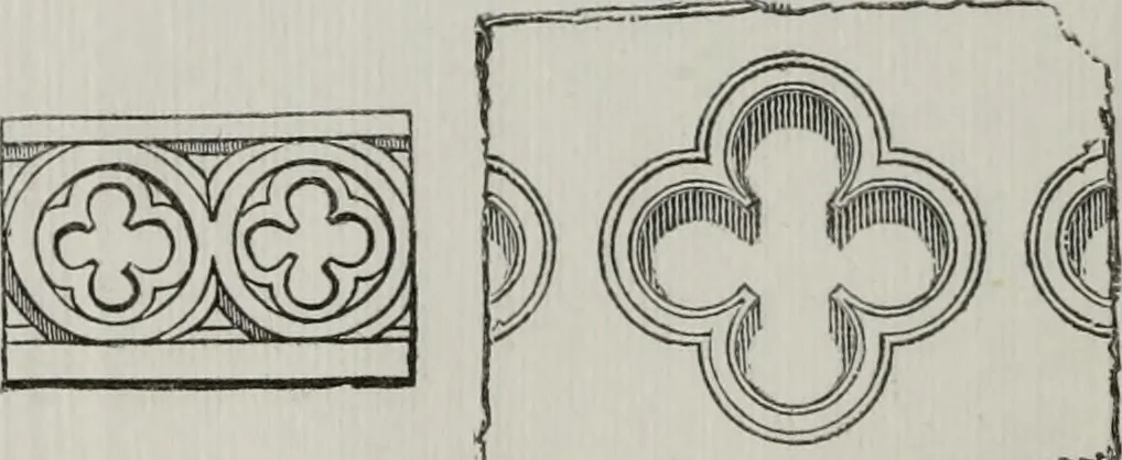 An illustration from Abecedaire ou rudiment d'archelogie : architecture religieuse ..., 1867, leaf 613