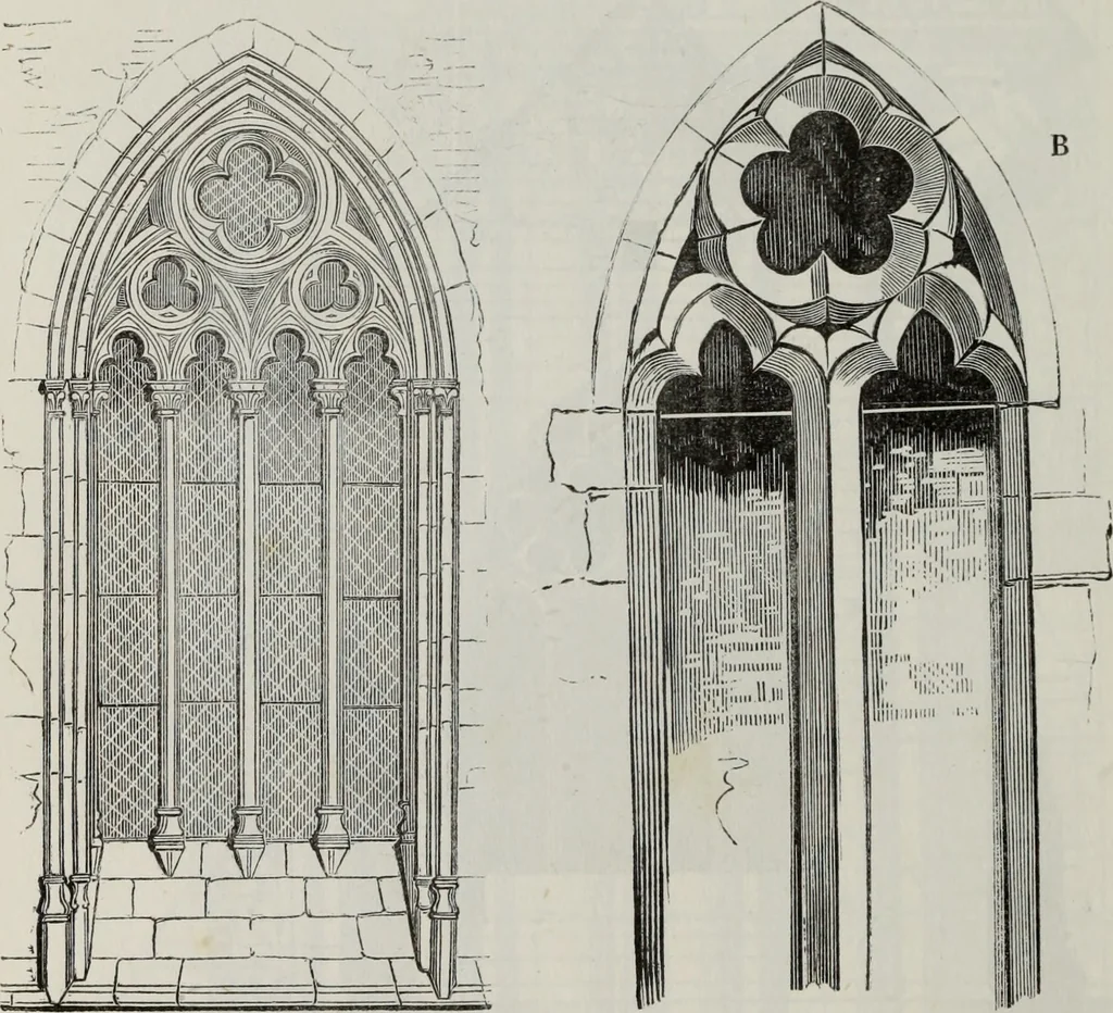 An illustration from Abecedaire ou rudiment d'archelogie : architecture religieuse ..., 1867, leaf 619
