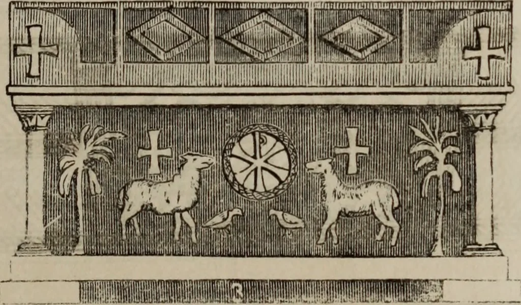 An illustration from Abecedaire ou rudiment d'archelogie : architecture religieuse ..., 1867, leaf 62