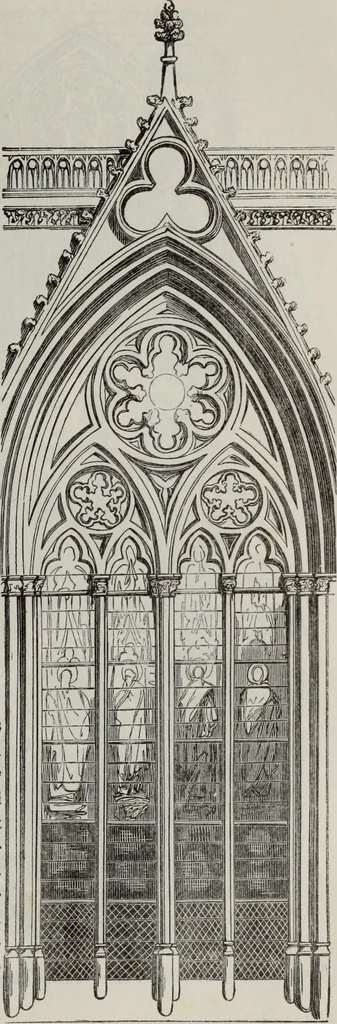 An illustration from Abecedaire ou rudiment d'archelogie : architecture religieuse ..., 1867, leaf 620