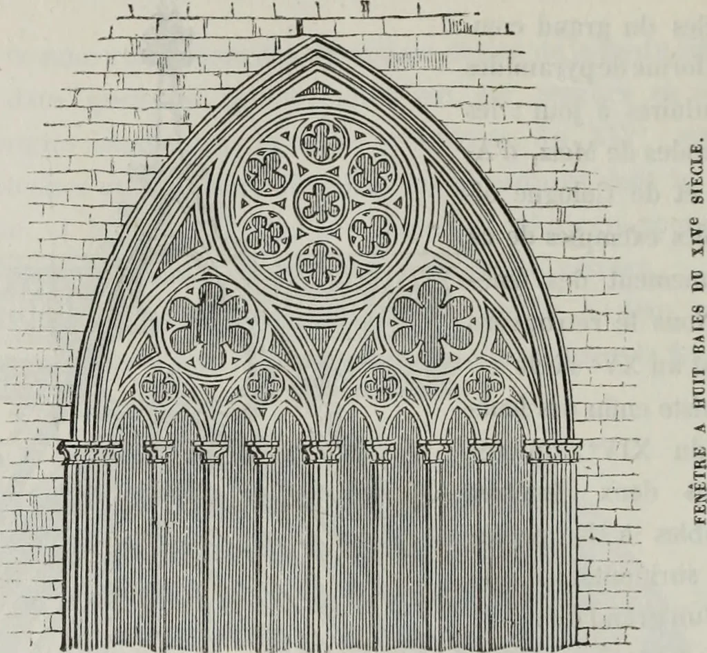 An illustration from Abecedaire ou rudiment d'archelogie : architecture religieuse ..., 1867, leaf 621