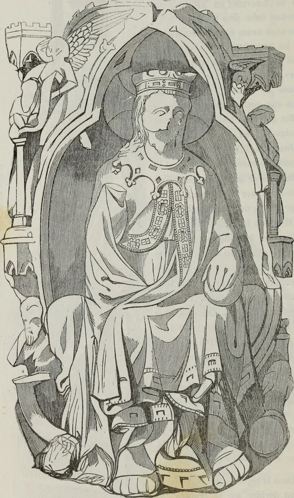 An illustration from Abecedaire ou rudiment d'archelogie : architecture religieuse ..., 1867, leaf 623