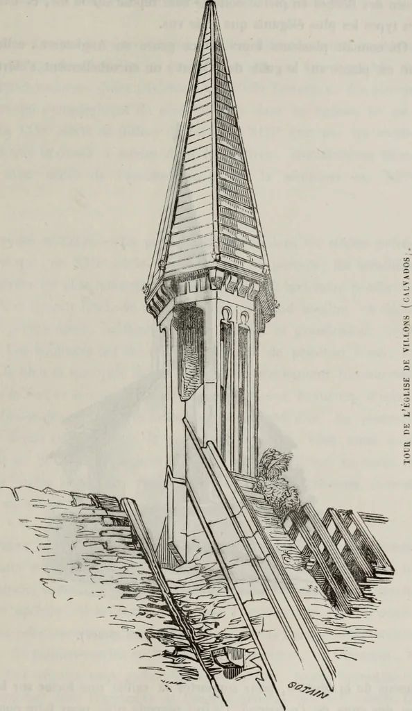 An illustration from Abecedaire ou rudiment d'archelogie : architecture religieuse ..., 1867, leaf 628
