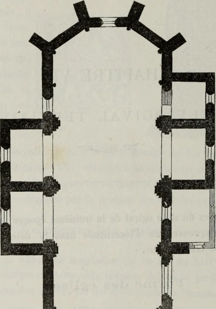 An illustration from Abecedaire ou rudiment d'archelogie : architecture religieuse ..., 1867, leaf 655