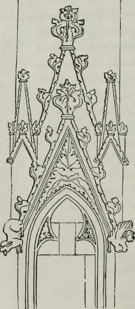 An illustration from Abecedaire ou rudiment d'archelogie : architecture religieuse ..., 1867, leaf 659