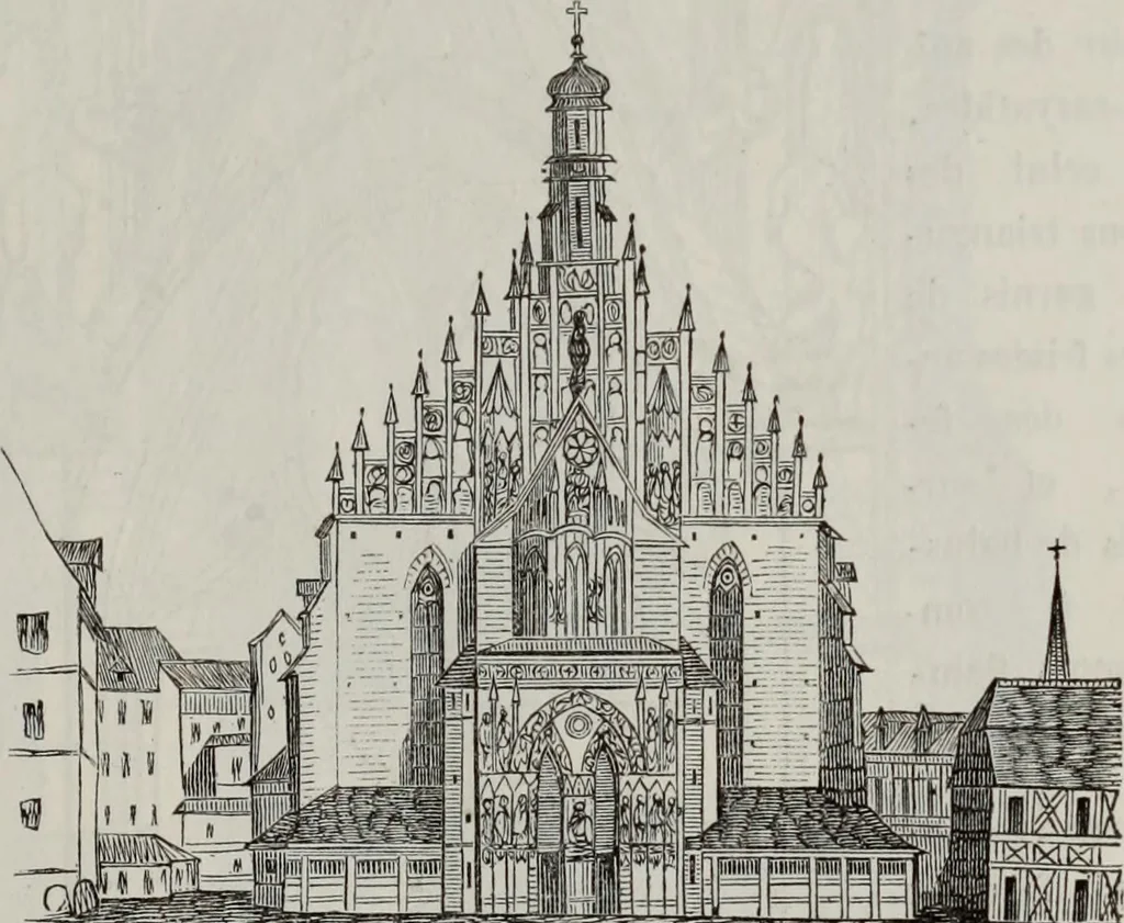 An illustration from Abecedaire ou rudiment d'archelogie : architecture religieuse ..., 1867, leaf 660