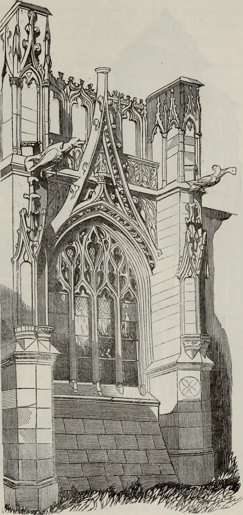 An illustration from Abecedaire ou rudiment d'archelogie : architecture religieuse ..., 1867, leaf 662