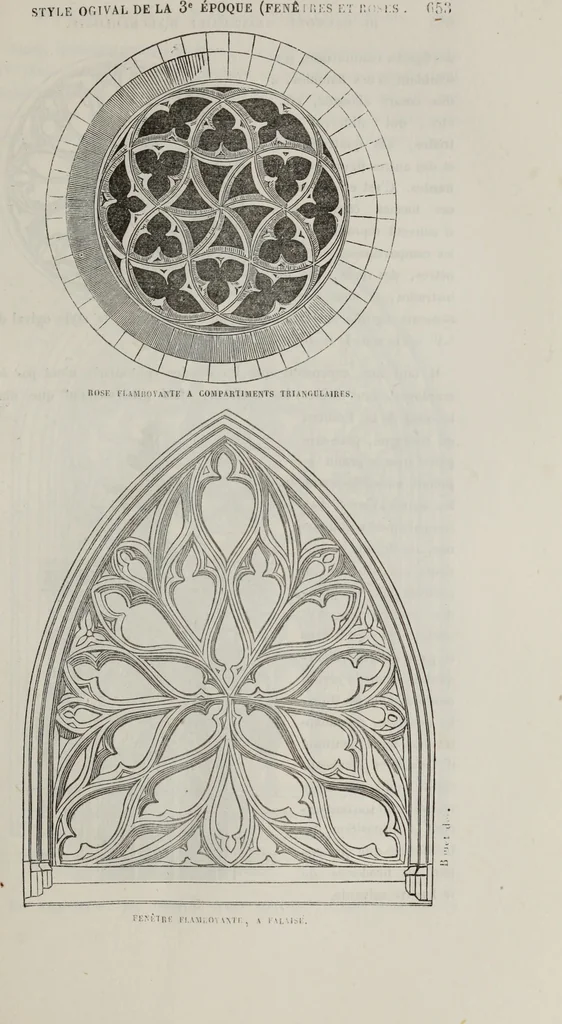 An illustration from Abecedaire ou rudiment d'archelogie : architecture religieuse ..., 1867, leaf 668