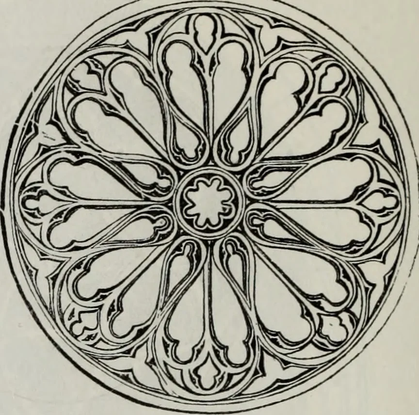 An illustration from Abecedaire ou rudiment d'archelogie : architecture religieuse ..., 1867, leaf 669