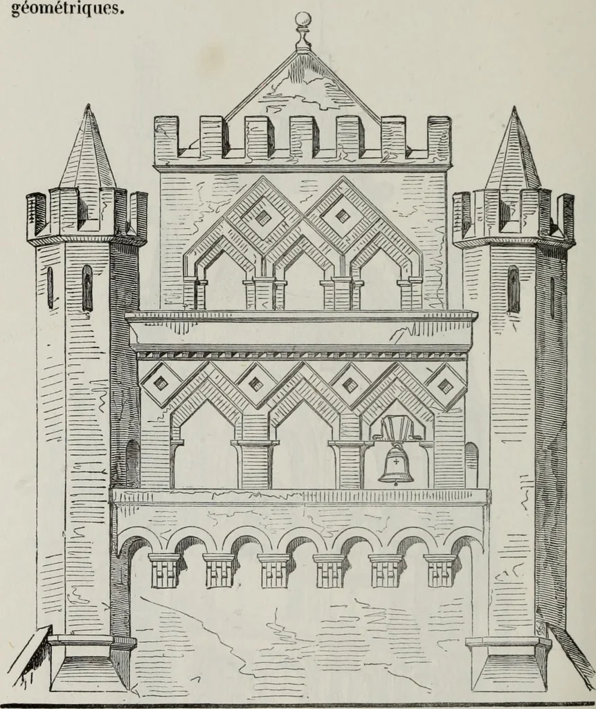 An illustration from Abecedaire ou rudiment d'archelogie : architecture religieuse ..., 1867, leaf 675