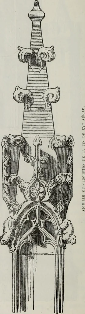 An illustration from Abecedaire ou rudiment d'archelogie : architecture religieuse ..., 1867, leaf 677