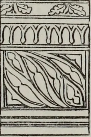An illustration from Abecedaire ou rudiment d'archelogie : architecture religieuse ..., 1867, leaf 678