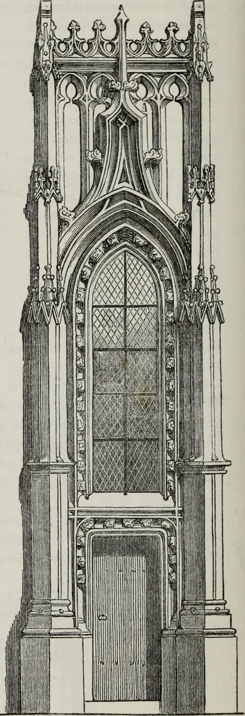 An illustration from Abecedaire ou rudiment d'archelogie : architecture religieuse ..., 1867, leaf 679