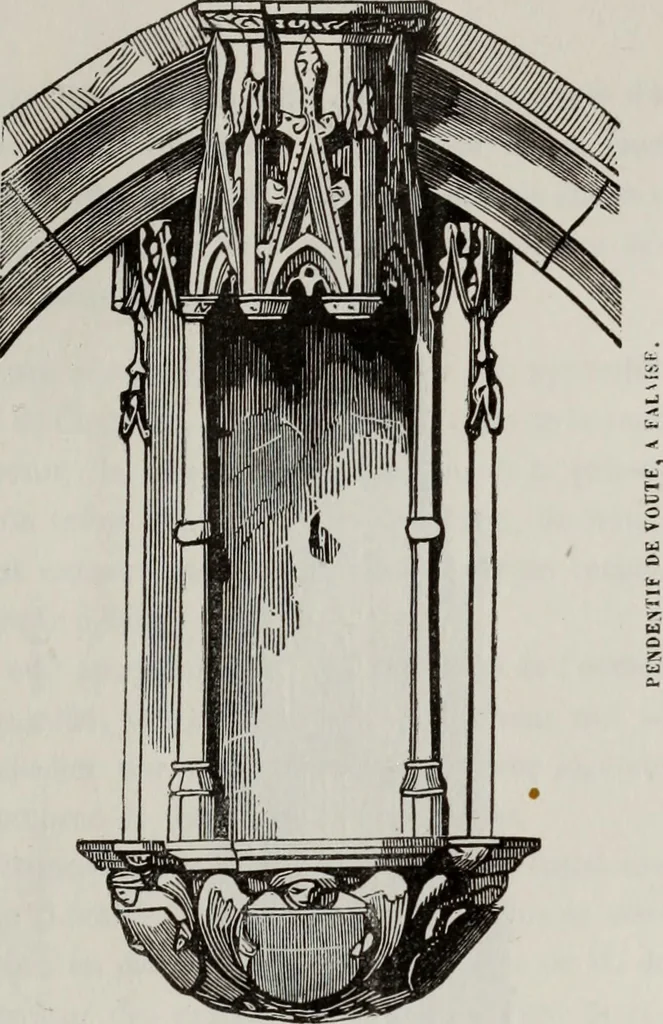An illustration from Abecedaire ou rudiment d'archelogie : architecture religieuse ..., 1867, leaf 680