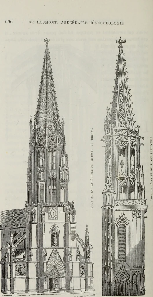 An illustration from Abecedaire ou rudiment d'archelogie : architecture religieuse ..., 1867, leaf 681