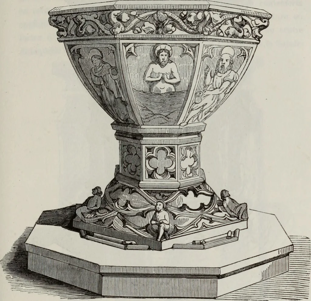An illustration from Abecedaire ou rudiment d'archelogie : architecture religieuse ..., 1867, leaf 710
