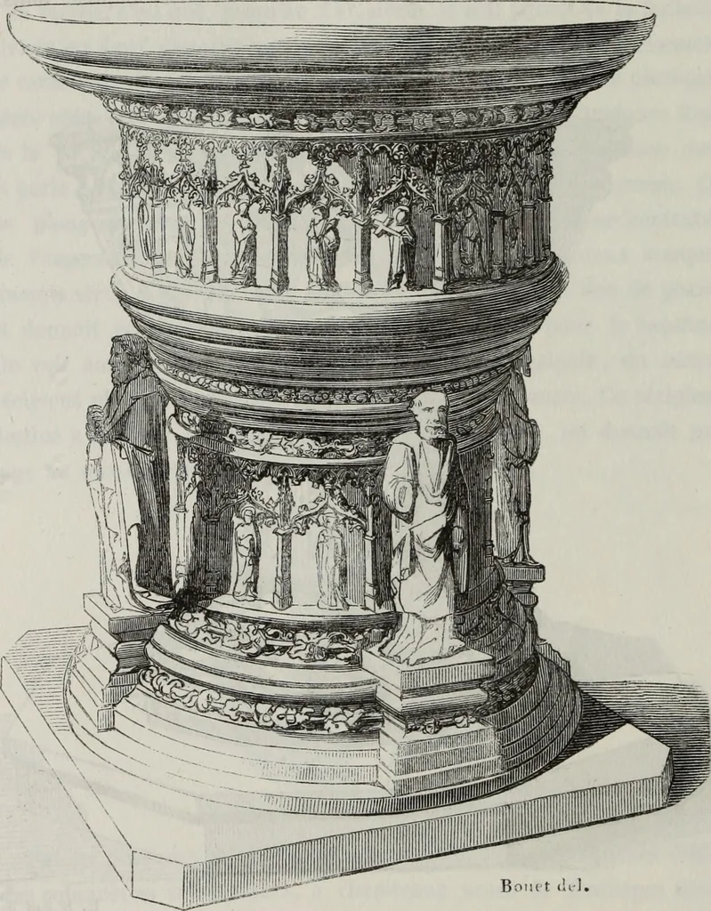 An illustration from Abecedaire ou rudiment d'archelogie : architecture religieuse ..., 1867, leaf 711
