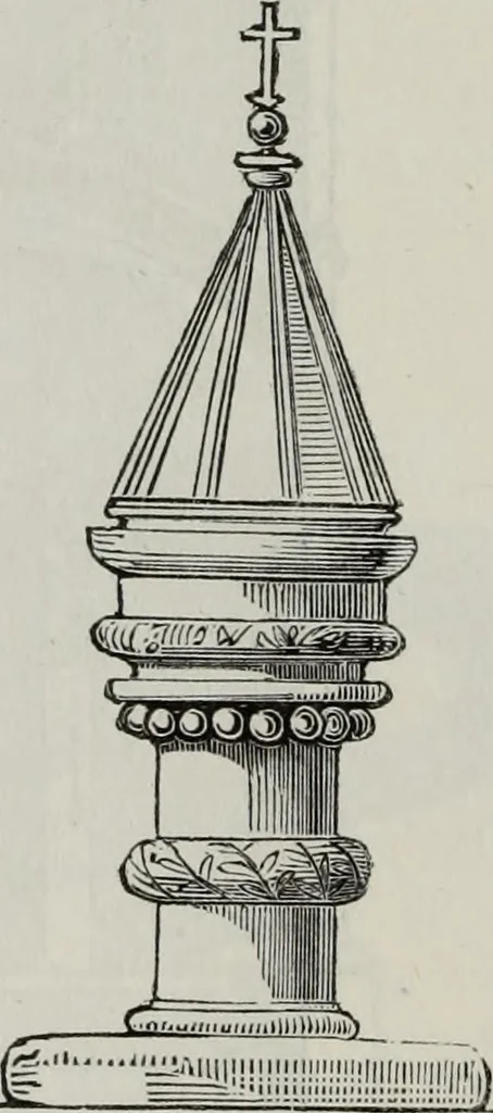 An illustration from Abecedaire ou rudiment d'archelogie : architecture religieuse ..., 1867, leaf 713