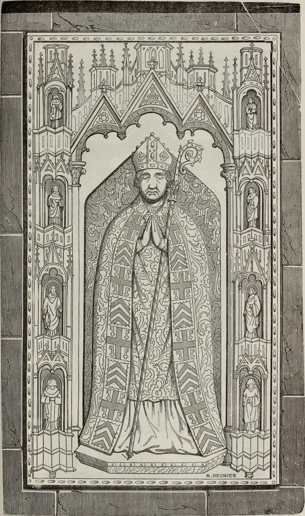 An illustration from Abecedaire ou rudiment d'archelogie : architecture religieuse ..., 1867, leaf 718