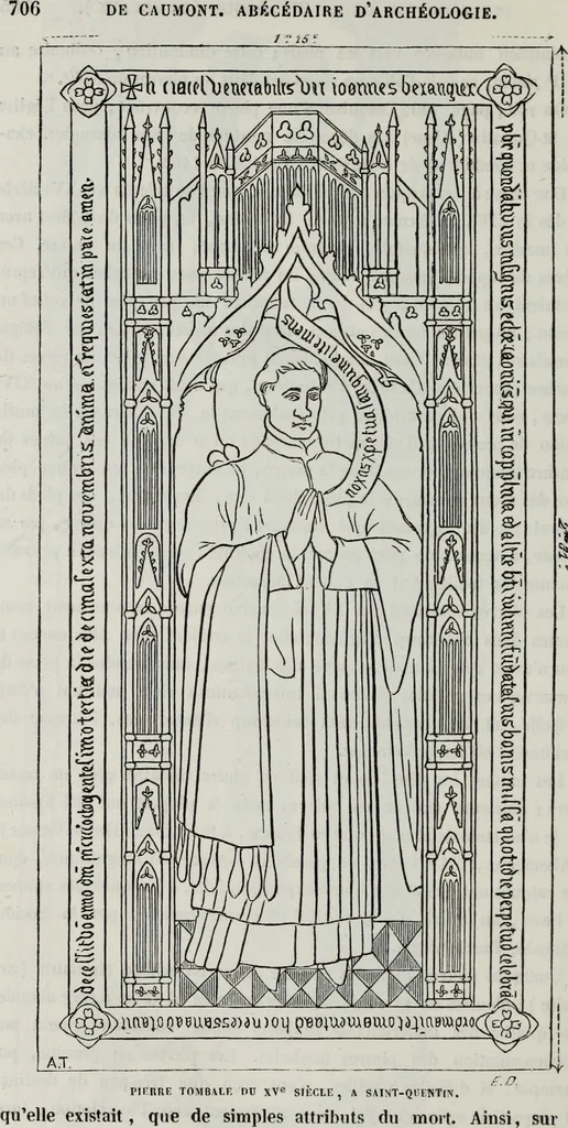 An illustration from Abecedaire ou rudiment d'archelogie : architecture religieuse ..., 1867, leaf 723