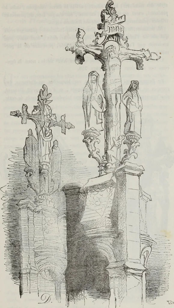 An illustration from Abecedaire ou rudiment d'archelogie : architecture religieuse ..., 1867, leaf 726