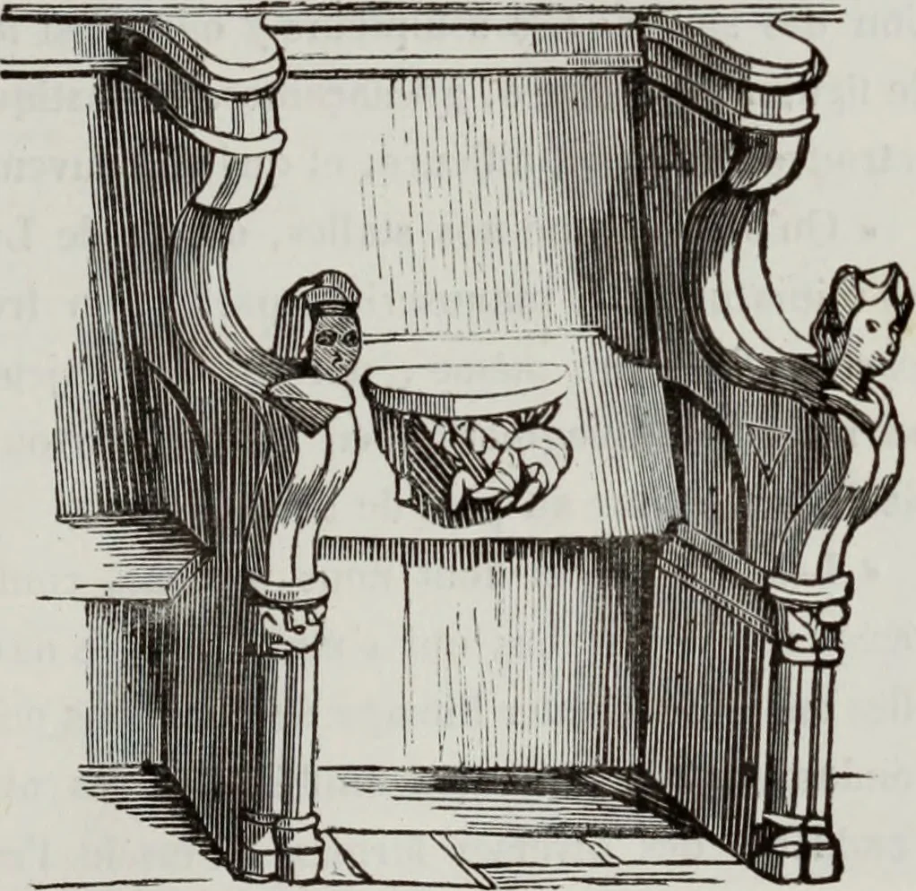 An illustration from Abecedaire ou rudiment d'archelogie : architecture religieuse ..., 1867, leaf 728