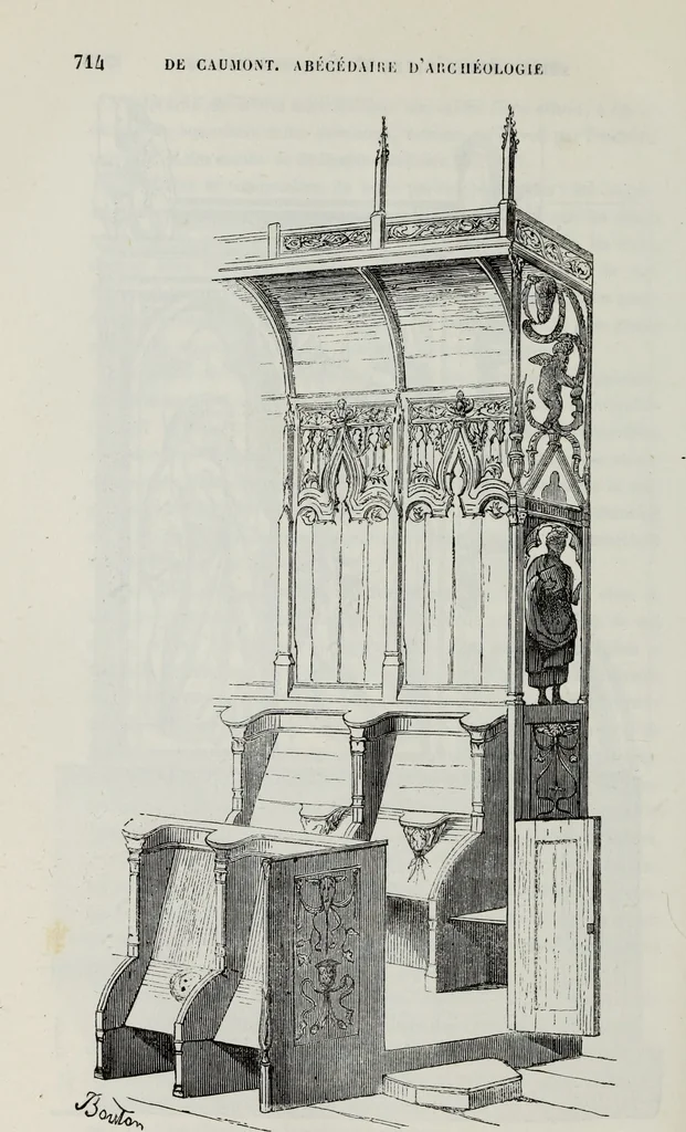An illustration from Abecedaire ou rudiment d'archelogie : architecture religieuse ..., 1867, leaf 731