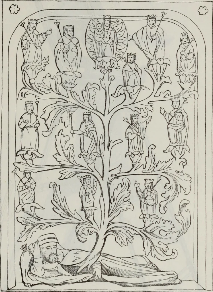 An illustration from Abecedaire ou rudiment d'archelogie : architecture religieuse ..., 1867, leaf 734