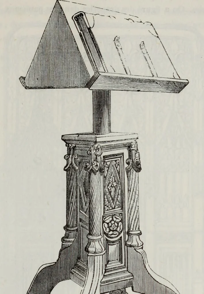 An illustration from Abecedaire ou rudiment d'archelogie : architecture religieuse ..., 1867, leaf 736