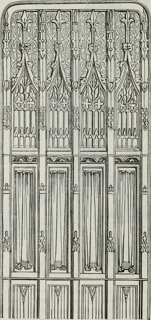 An illustration from Abecedaire ou rudiment d'archelogie : architecture religieuse ..., 1867, leaf 737