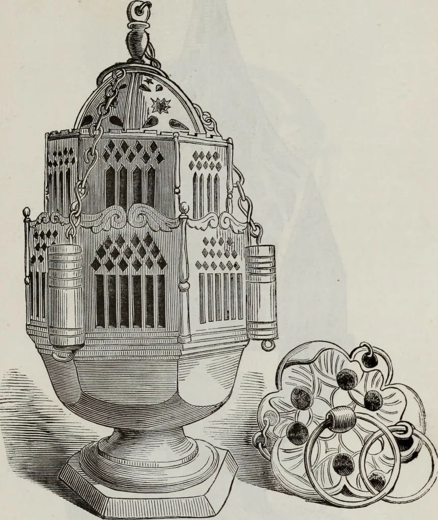 An illustration from Abecedaire ou rudiment d'archelogie : architecture religieuse ..., 1867, leaf 738