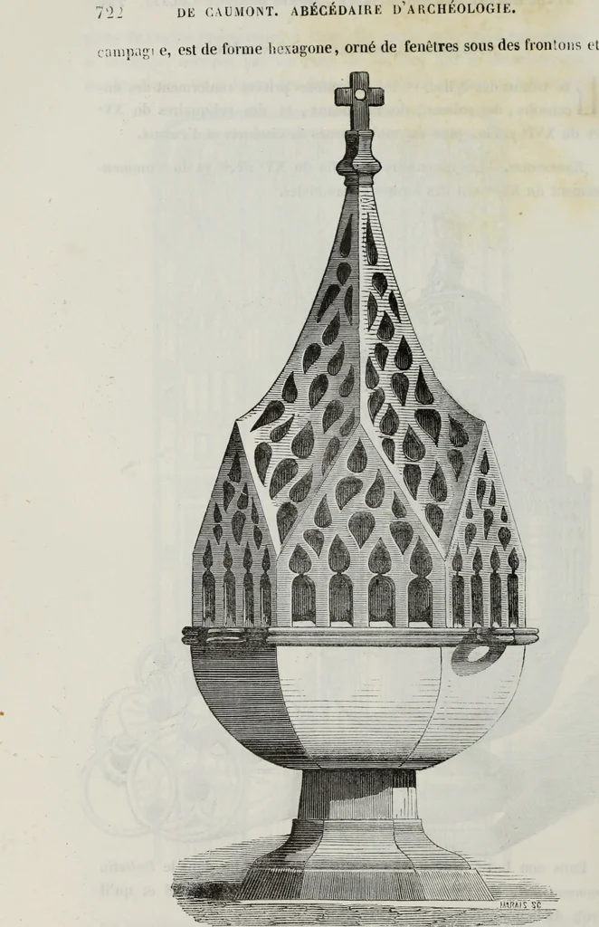 An illustration from Abecedaire ou rudiment d'archelogie : architecture religieuse ..., 1867, leaf 739