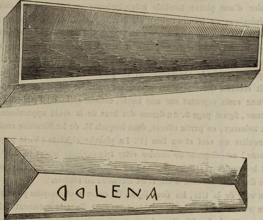 An illustration from Abecedaire ou rudiment d'archelogie : architecture religieuse ..., 1867, leaf 74