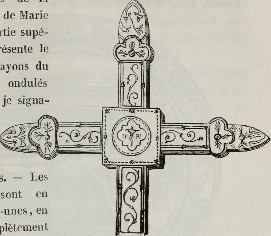 An illustration from Abecedaire ou rudiment d'archelogie : architecture religieuse ..., 1867, leaf 744