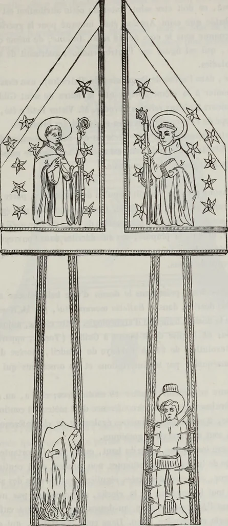 An illustration from Abecedaire ou rudiment d'archelogie : architecture religieuse ..., 1867, leaf 748