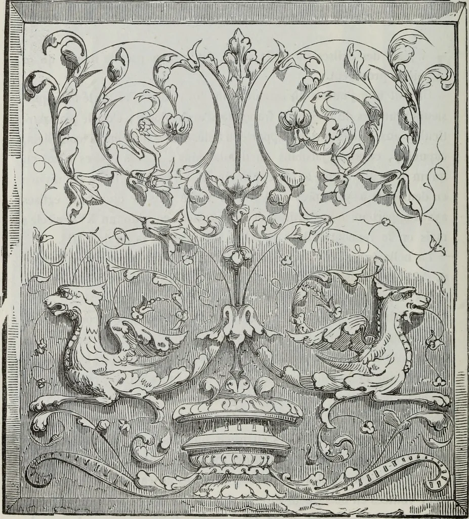 An illustration from Abecedaire ou rudiment d'archelogie : architecture religieuse ..., 1867, leaf 763
