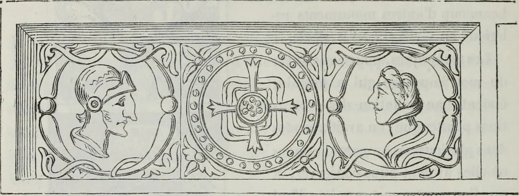 An illustration from Abecedaire ou rudiment d'archelogie : architecture religieuse ..., 1867, leaf 765