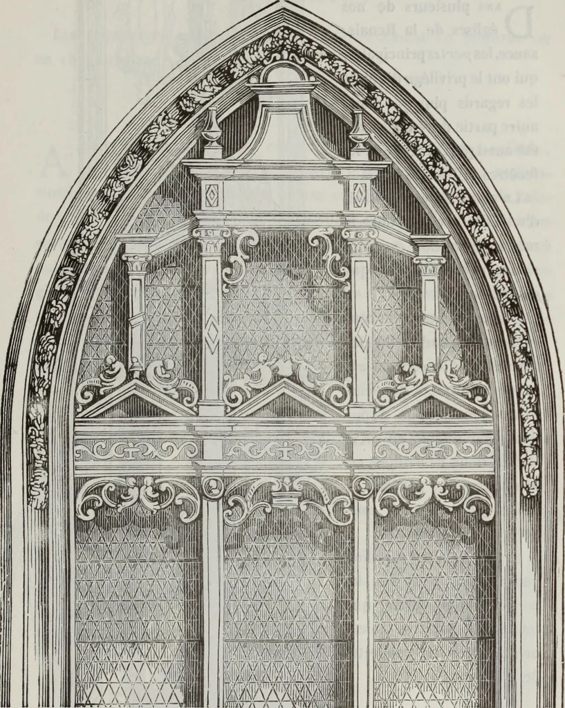 An illustration from Abecedaire ou rudiment d'archelogie : architecture religieuse ..., 1867, leaf 766