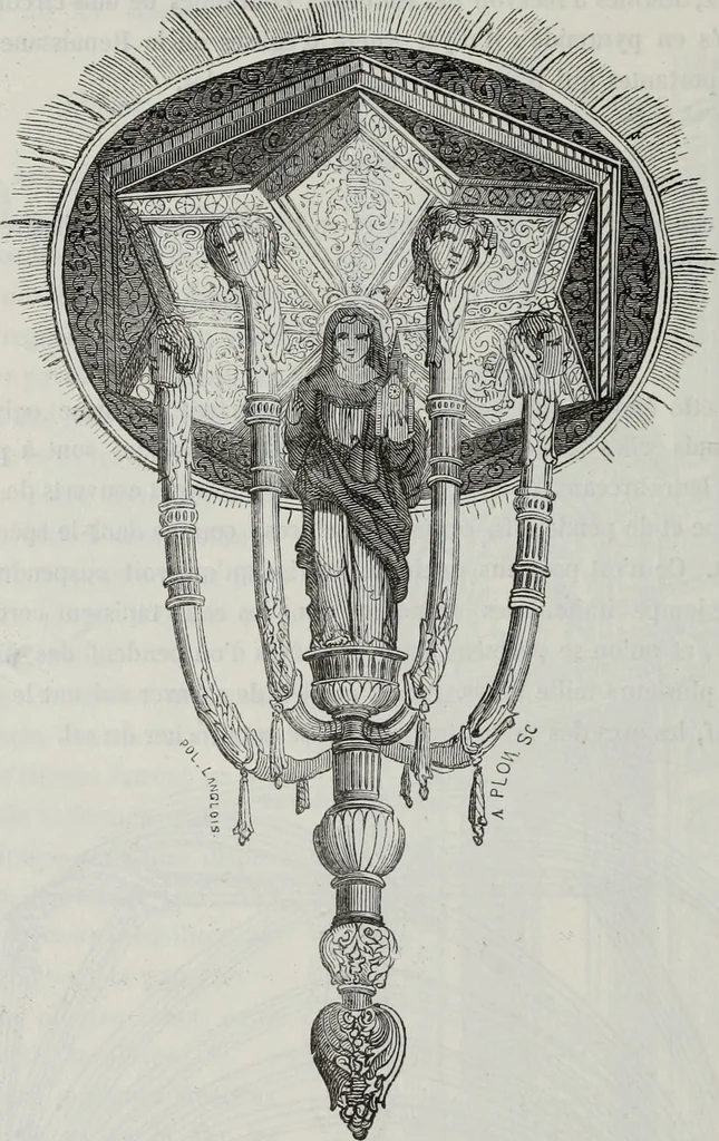 An illustration from Abecedaire ou rudiment d'archelogie : architecture religieuse ..., 1867, leaf 769