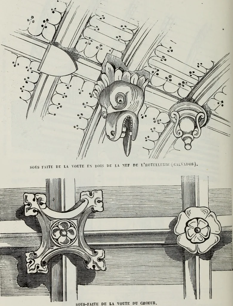 An illustration from Abecedaire ou rudiment d'archelogie : architecture religieuse ..., 1867, leaf 773
