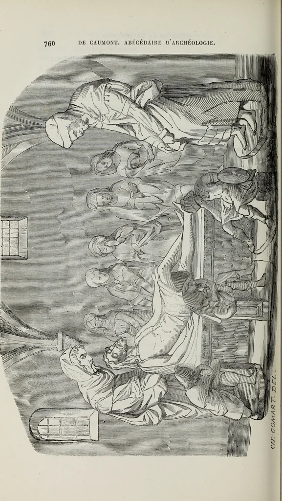 An illustration from Abecedaire ou rudiment d'archelogie : architecture religieuse ..., 1867, leaf 777