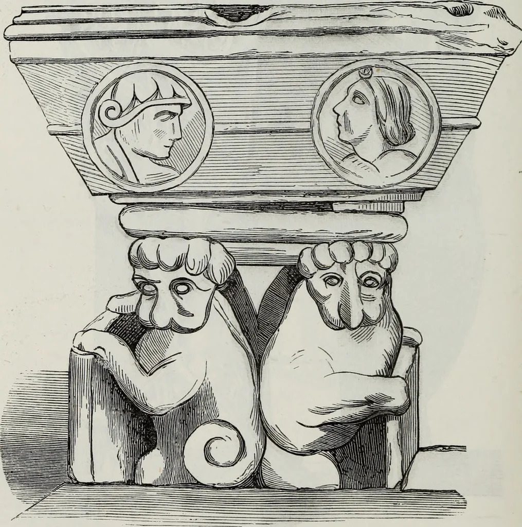 An illustration from Abecedaire ou rudiment d'archelogie : architecture religieuse ..., 1867, leaf 783