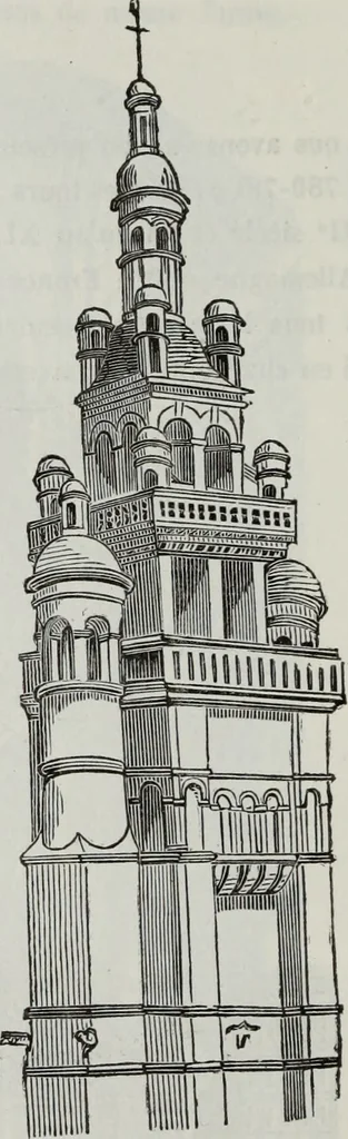 An illustration from Abecedaire ou rudiment d'archelogie : architecture religieuse ..., 1867, leaf 801