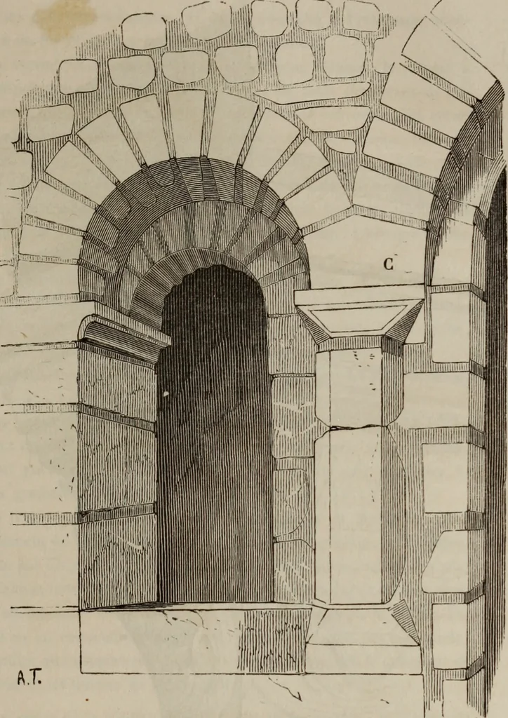 An illustration from Abecedaire ou rudiment d'archelogie : architecture religieuse ..., 1867, leaf 94